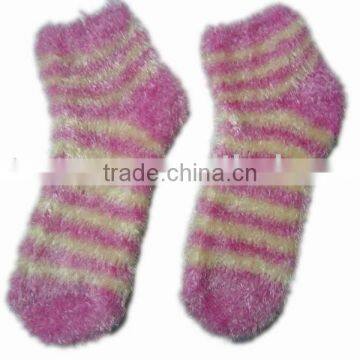 women's feather sock