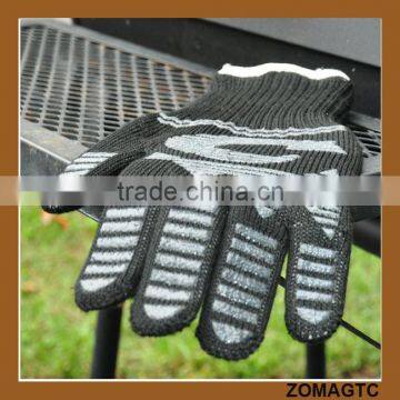 Amazon Silicon Heat Resistant Fireplace And Barbecue Pit Mitt BBQ Gloves,Kitchen Oven Use Heat Resistant Gloves photo-4