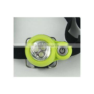 New 3led Rechargeable High Power Led Headlight New Head Lamp for Promotion Gift photo-3