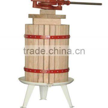 Basket fruit press