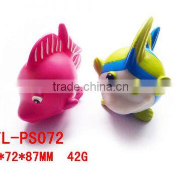New Colorful Plastic Rubber Fish Toys photo-3