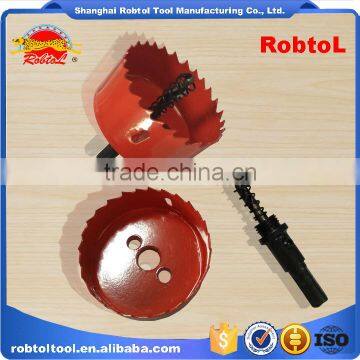 65mm HSS Hole Saw Cutter Drill Core Bits Kit Set Carbide Tipped HSS Bi-Metal photo-3