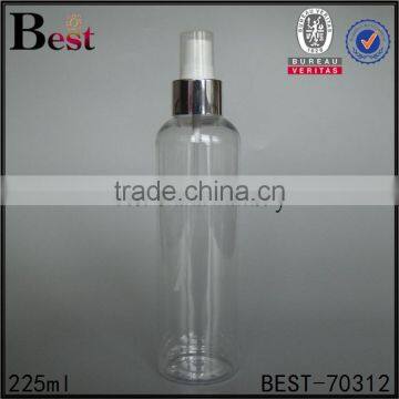 good market hot sale empty 30ml 50ml plastic spray bottle clear round plastic spray bottle cosmetic biodegradable plastic spray