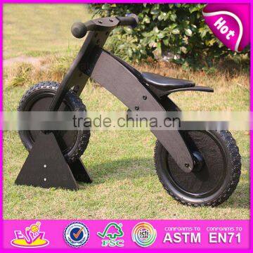 2015 Black Color Bicycle Toy for Christmas Gift,Wooden Toy Bicycle Toy for Promotion,Wooden Bicycle Toy for Exhibition W16C051 photo-2