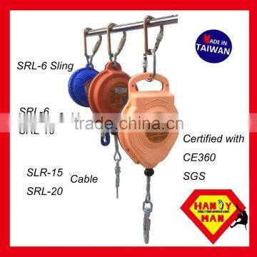Aluminum Swivel Hook 10M Self Retractable Lifeline photo-5