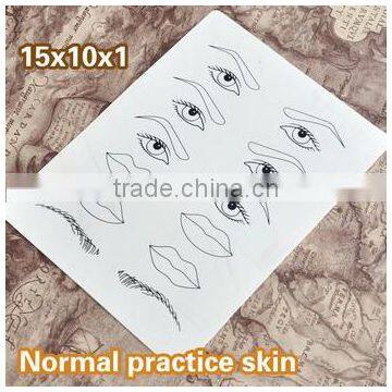 Professional Cosmetic Permanent Makeup Eyebrow Tattoo Practice Skin Supply