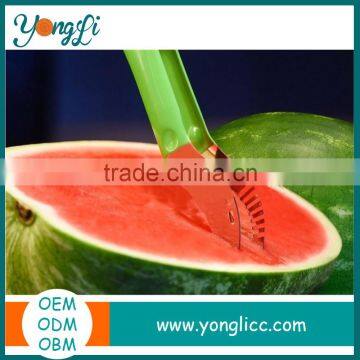 Summer Sale Melon Fruit Cutter Tool for Non-Slip Grip Handle Stainless Steel Watermelon Slicer Knife photo-2