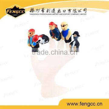 Promotion plastic figure mini finger toys