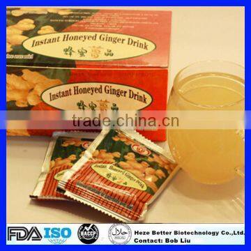 FDA Approved Ginger Drink, Instant Honey Ginger Tea Granules, Ginger Honey Crystals