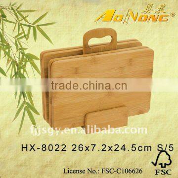 2016 Eco-friendly Bamboo Cutting Board, cutting board set