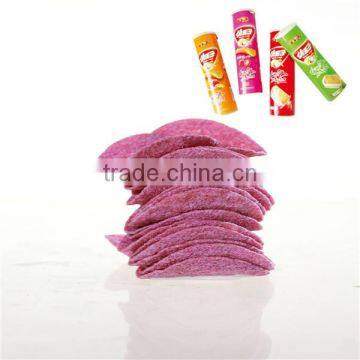 Purple potato chips from China