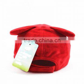 Embroidery Animal Fox Style Kid Cap With Ear photo-5