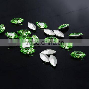 China Factory Price Horse Eye Rhinestone Pointback Glass Crystal Stone for Wedding Dress photo-4