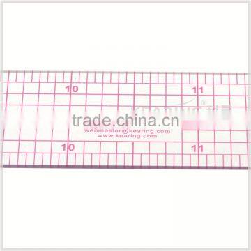 Chinese Factory Direct Wholesale 1.2mm Thick Sandwich Line Printing 12" Long Garment Ruler for Sewing #B-60 photo-4