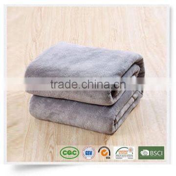 New Style Polar Plain Super Soft Glossy Flannel Blanket Factory Price High Quality Wholesale photo-5