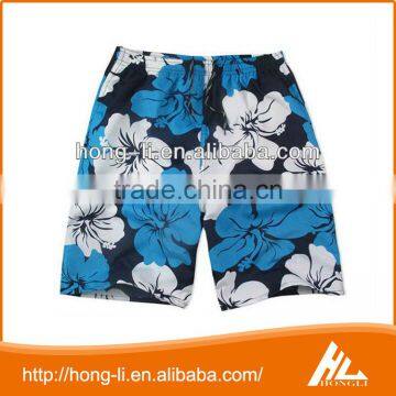 OEM custom made fashion style cheap summer men's beach shorts