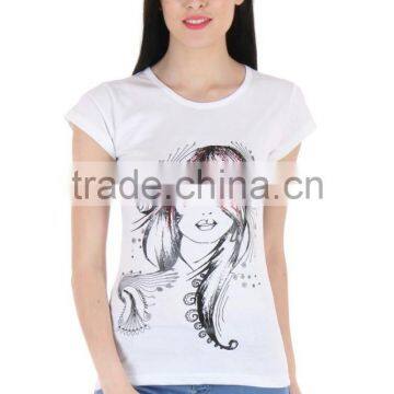 HAODUOYI Summer Woman Fashion O-neck T-shirts Street Style T-shirts Letter Print T-shirts for Wholesale photo-6