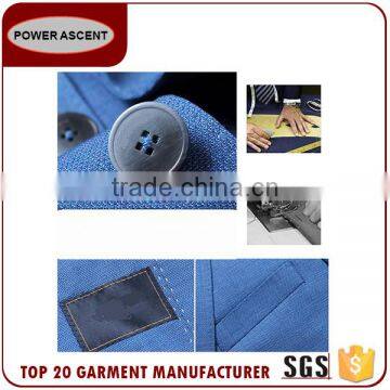Fashion Female Skin Suit Coat Pant Men Suit For Summer photo-4
