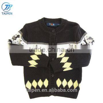 Winter Baby's 2pcs Set Sweater And Pants Computter Knitting Patterns Children Cartoon Long Sleeve Sweater For Baby Boy