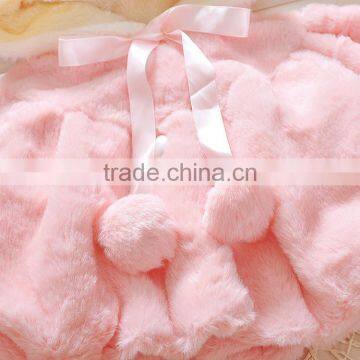 Imitation Rabbit Children With a Thick Soft Winter Coat Comfortable Jacket photo-5