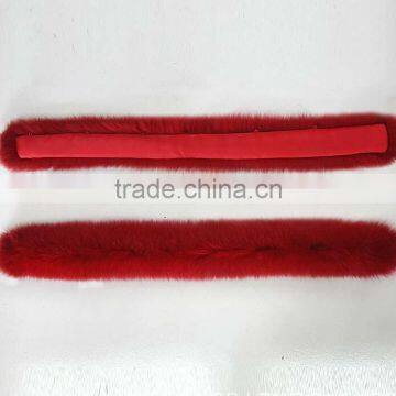 BBG-H-23 Excellent China Supplier OEM Service High Quality Real Fox Fur Trim For Hood photo-2