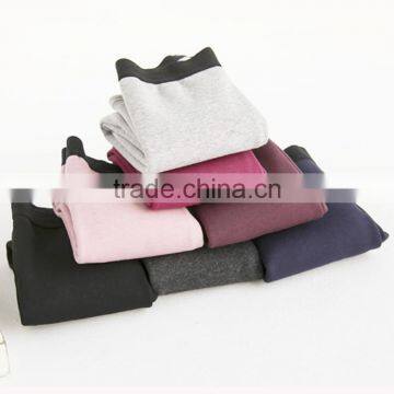 S15241A New Fashion Winter Children Different Colors Velvet Leggings photo-2