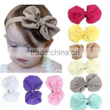 Kids Girls Baby Headband Toddler Bow Flower Hair Band Accessories Headwear