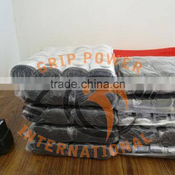 Black Skulls Printed White Hand Wraps, Custom Printed Bandage Wear photo-2