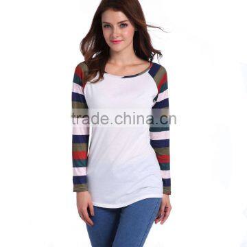 Latest Fashion Cheap Casual Long Sleeve Blouse Women Ladies For Wholesale 2017