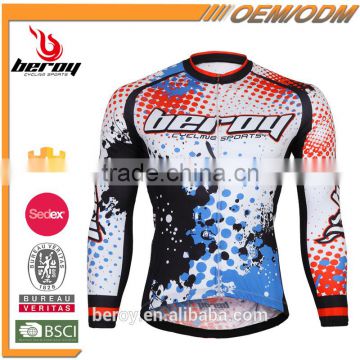 BEROY top professional mens bicycle sportswear,plus size bicycle apparel long sleeve