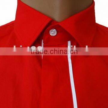 2016 Custom Huawei Logo Men Red Color Uniform , Men Work Shirt photo-3