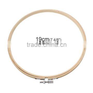 Cross Stitch Supplies Circle Round Natural Bamboo Wholesale Embroidery Hoops photo-4