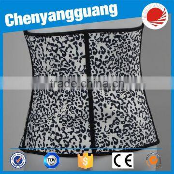 CYG-4 Spiral Steel Bones Animal Pattern Waist Cincher Lady Belt photo-3