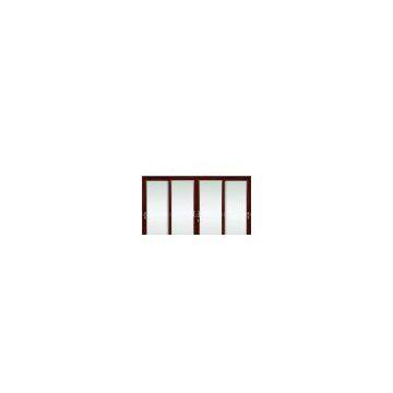 German siegenia hardware champagne aluminum sliding glass doors with tempered glass