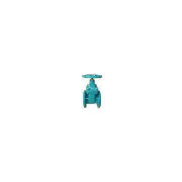 DIN resilient gate valve NRS