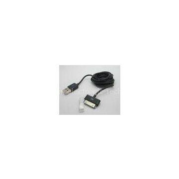 USB A Type To Ipod 30Pin connector 1.2M black high speed cable for iPhone 4S/4/3G