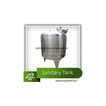 Sanitary Stainless Steel Water Storage Tank