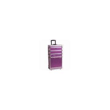 Aluminum/ABS Cosmetic/Luggage Tool Case, Customized Designs Accepted