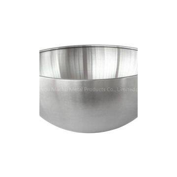 MB017 Stainless Steel Barware Single-walled Salad Bowl/Mixing Bowl/Fruit Bowl