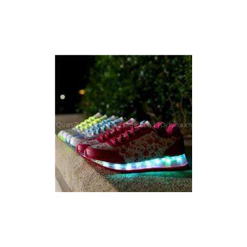 New Style Womens LED Shoes USB Charging Ling Up Shoes Wholesales Women’s LED Sneakers