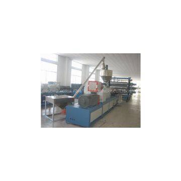 PVC Plastic Sheet Extrusion Line , Polyrethane PVC Sheet Production Line