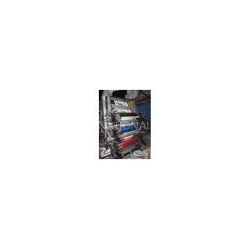 High Speed 4 Color Flexo Printing Machine For Plastic Film