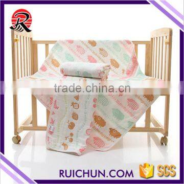 bamboo organic cotton fabric baby blanket towel softtextile