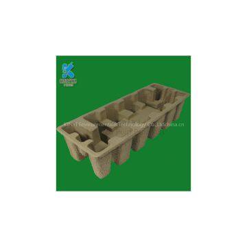 Environmental Bagasse Pulp Mold Tray, Electronic Equipment Protection Packaging photo-2