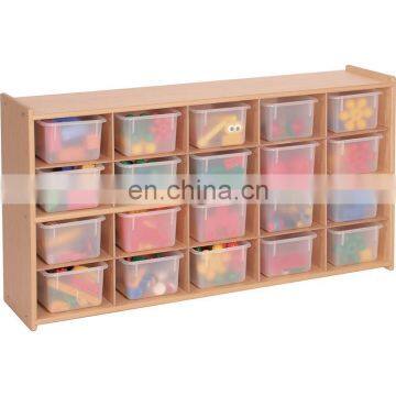 Kids living room wooden toy chest of 4 drawers,children toy storage cabinet