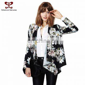 2016 Spring Summer New Fasion Korean Printing Girl Cardigan New Style Cardigan For Women