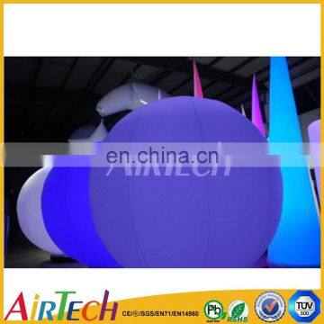 Hot high quality decoration lighting ballon for lighting decoration