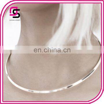 Fashion Latest Design Open Cuff Choker Necklace Jewelry Wholesale