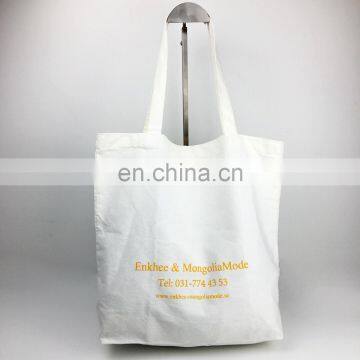 Custom Design Woman Comfortable White Canvas Tote Bag photo-5