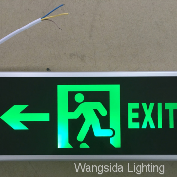 Exit Light and led rechargeable AC/DC Emergency Light with one battery Emergency Light